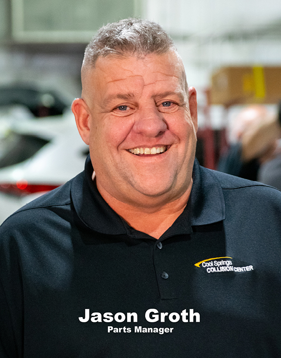 Jason Groth - Parts Manager